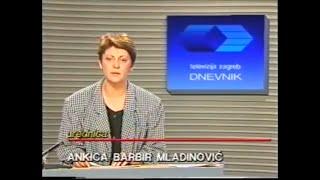 JRT TV Zagreb - Dnevnik 2 (1989)