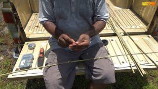 Making a Traditional Bamboo Fishing Rod