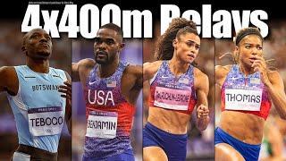 Letsile Tebogo vs Rai Benjamin in the Greatest 4x400m Relay Ever! +  McLaughlin-Levrone 4x4 Record