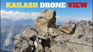 Kailash Drone View 4K | Top View | Toughest Kailash 2023 | किन्नौर कैलाश यात्रा | DJI Mavic