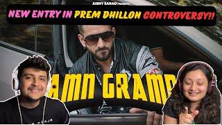 DAMN GRAMPS - AISHY SARAO | REPLY TO PREM DHILLON | Reaction & Review | Azy Reacts