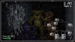 FNAF 1 in REAL TIME PURPLE GUY vs FREDDY FAZBEAR and GOLDEN FREDDY SFM Animation (fanmade)