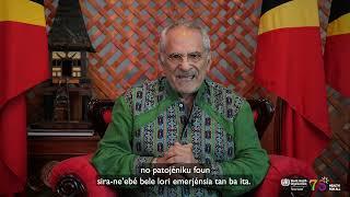 WHO @ 75 - Dr José Ramos-Horta, President, Timor-Leste