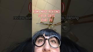 Edna Mode Reviews Marvel Super Suits! #ednamode #incredibles #disney #marvel