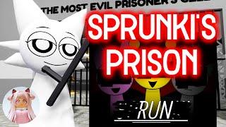 SPRUNKI'S PRISON RUN OBBY - Roblox Obby Gameplay Walkthrough No Death [4K]