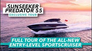 Exclusive: Full tour of this entry-level sportscruiser | Sunseeker Predator 55 Tour | MBY