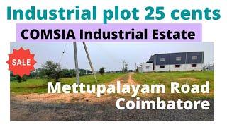 Industrial land 25 cents, near Veerapandi Pirivu, Mettupalayam Rd #coimbatore #greenwoods