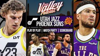 Utah Jazz vs Phoenix Suns | LIVE Reaction | Scoreboard | Play By Play | Postgame Show