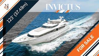 M/Y INVICTUS for Sale | 123' (37.49m) Palmer Johnson Yacht for Sale | N&J Superyacht Tour