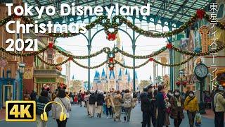 [4K JAPAN] Christmas at Tokyo Disneyland (Dec. 2021)