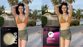 Samsung Galaxy Z Flip 5 VS Motorola Razr 40 Ultra Camera Test