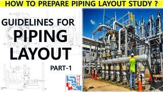 GUIDELINES OF PIPING LAYOUT | PART 1 | PIPING MANTRA |