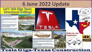 Tesla Gigafactory Texas 6 June 2022 Cyber Truck & Model Y Factory Construction Update (07:15AM)