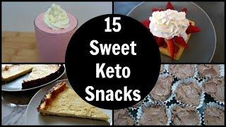 15 Sweet Keto Snacks | Easy Low Carb Snack Ideas