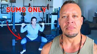 Why I only let my wife SUMO SQUAT (vlog)