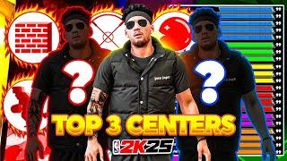 TOP 3 BEST CENTER BUILDS ON NBA 2K25! BEST INSIDE & SHOOTING CENTER BUILDS NBA 2K25