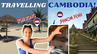 TRAVEL ACROSS CAMBODIA WITH ME! | Travelling from Koh Rong Island to Phnom Penh (2024)