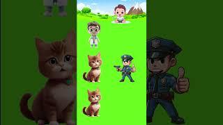 Which Cat is a Monster  #shorts #usa #quiz #english