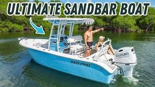 BEST Sandbar Boat - FIRST Look At The Seapro 225