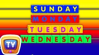 Days of the Week Song - 7 Days of the Week – Nursery Rhymes & Children's Songs by ChuChu TV