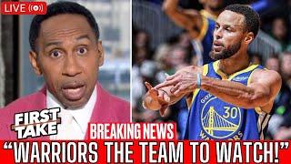 FIRST TAKE | "Warriors Prepares to BRING a GREAT ALL-STAR & Steph Curry together" - Stephen A. Smith