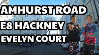 AMHURST ROAD EVELYN COURT ESTATE IN 4K #dailyduppy #Amhurstroad #hackney #DaTwinzz #cgm