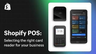 Selecting a card reader || Shopify Help Center