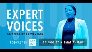 Expert Voices on Atrocity Prevention Episode 37: Niemat Ahmadi