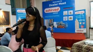 Anchor sandhya bhandari  !  Hosted meet and greet of Ashirvad pipes