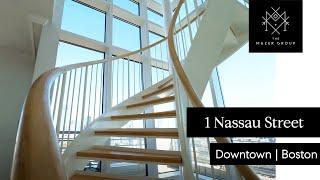 Stunning Glass-Encased Penthouse at 1 Nassau Street in Boston | The Mazer Group