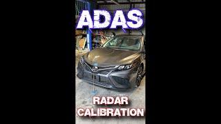 ADAS FRONT RADAR SENSOR CALIBRATION TOYOTA CAMRY ZENITH Z7