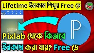 কীভাবে Pixlab থেকে ইনকাম করবে?  | How to Make Money Pixlab | Learn with টাকা