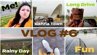 Rainy day in Bahria Town Karachi | VLOG #6 (@bushfaisal )