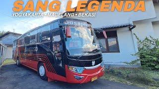 JOGJA - BOGOR (Bekasi) TRIP REPORT BUS SANTOSO "JOSEPHIRA" BANTER‼️ (PART 1)