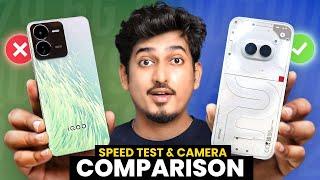 iQOO Z9 vs Nothing Phone 2a  Shocking Result ?  Speed Test & Camera Comparison