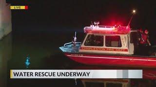 CAUGHT ON CAMERA: Water rescue happened LIVE in 13 News This Morning