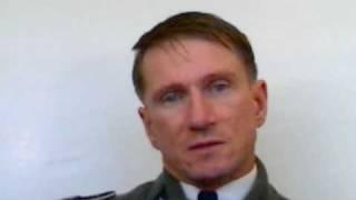 Bill Oberst Jr. in ADOLF EICHMANN audition footage