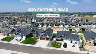 4K Drone Flyover of 4120 Farthing - Cheyenne, Wyoming