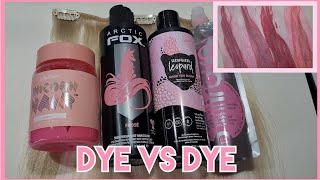 Dye VS Dye - Pastel Pink