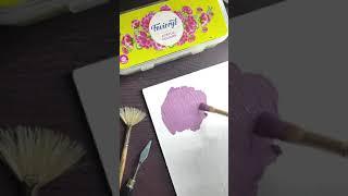 DIY Lilac Acrylic Colour | DIY Acrylic Colour Mixing