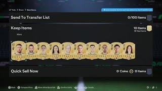 Don't forget your 10 coin packs: FC 25