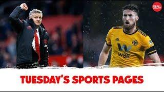 The Sports Pages: Matt Doherty and Jorge Mendes, players want Ole to stay, Doddie Weir