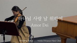 하나님 사랑 날 위하여 Amor Dei - 바이올린 찬양 cover