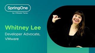 The Golden Path to SpringOne: Who Should Use Kubernetes? with Whitney Lee