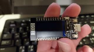 TTGO T-Display ESP32 - Unpacking