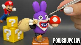 Making Nabbit from Super Mario | Polymer Clay