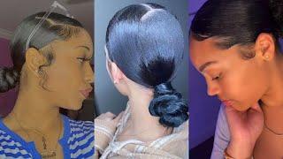  TRENDY AND BEAUTIFUL SLEEK HAIRSTYLES 