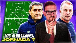 MIS ALINEACIONES PROBABLES PARA LA JORNADA 7 CON TODA LA ÚLTIMA HORA | Carrasco