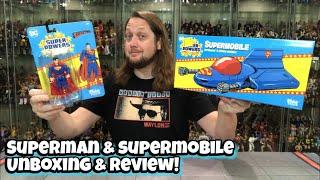 Superman & Supermobile McFarlane Unboxing & Review!