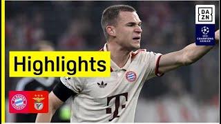 FC Bayern München - Benfica SL | UEFA Champions League | DAZN Highlights